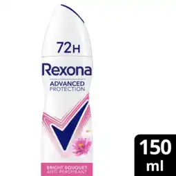Albert Heijn Rexona Women deodorant spray 72h bright bouquet aanbieding