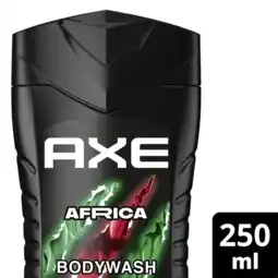Albert Heijn Axe Africa showergel aanbieding