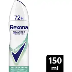 Albert Heijn Rexona Shower fresh anti-transpirant spray aanbieding