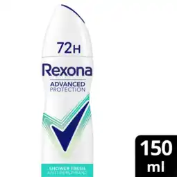 Albert Heijn Rexona Shower fresh anti-transpirant spray aanbieding