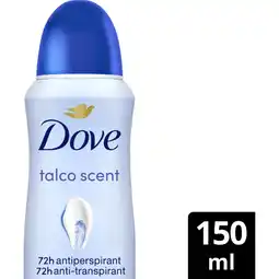 Albert Heijn Dove Anti-transpirant spray talco aanbieding