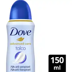 Albert Heijn Dove Anti-transpirant spray talco aanbieding