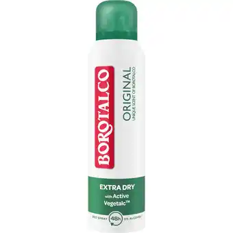 Albert Heijn Borotalco Original deo spray aanbieding