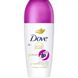 Albert Heijn Dove Acai & waterlily anti-transpirant roller aanbieding