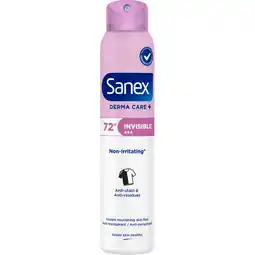 Albert Heijn Sanex Derma care invisible deodorant spray aanbieding