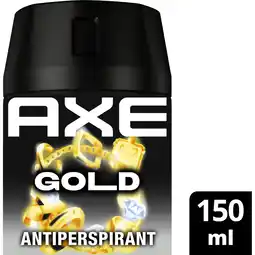 Albert Heijn Axe Gold anti-transpirant spray aanbieding