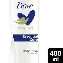 Albert Heijn Dove Body lotion essential care aanbieding
