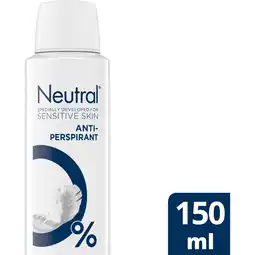 Albert Heijn Neutral Anti-transpirant deodorant spray aanbieding