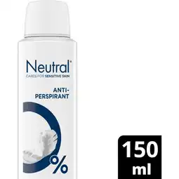 Albert Heijn Neutral Anti-transpirant deodorant spray aanbieding