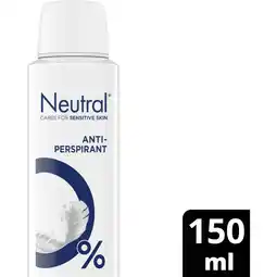 Albert Heijn Neutral Anti-transpirant deodorant spray aanbieding