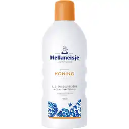 Albert Heijn Melkmeisje Bad & douche honing aanbieding