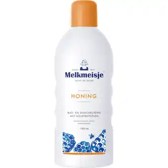 Albert Heijn Melkmeisje Bad & douche honing aanbieding