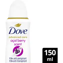 Albert Heijn Dove Acai & waterlily anti-transpirant spray aanbieding