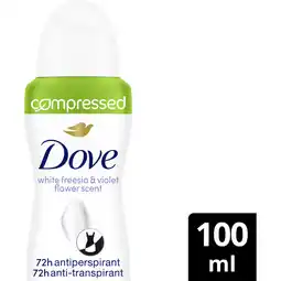 Albert Heijn Dove Invisible dry compressed deodorant spray aanbieding