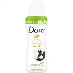 Albert Heijn Dove Invisible dry compressed deodorant spray aanbieding