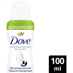 Albert Heijn Dove Invisible dry compressed deodorant spray aanbieding