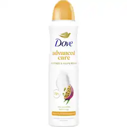 Albert Heijn Dove Passievrucht citroengras deodorant spray aanbieding