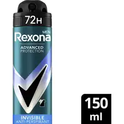 Albert Heijn Rexona Men invisible ice anti-transpirant spray aanbieding