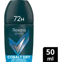 Albert Heijn Rexona Men dry cobalt anti-transpirant roller aanbieding