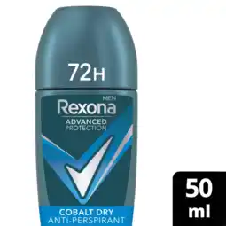 Albert Heijn Rexona Men dry cobalt anti-transpirant roller aanbieding