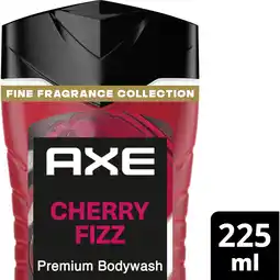 Albert Heijn Axe Cherry fizz + fine fragrance showergel aanbieding