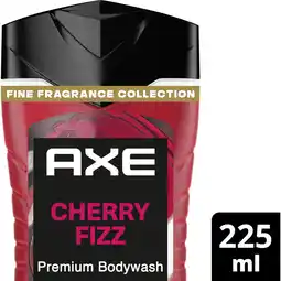 Albert Heijn Axe Cherry fizz + fine fragrance showergel aanbieding