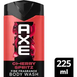 Albert Heijn Axe Cherry fizz + fine fragrance showergel aanbieding
