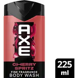 Albert Heijn Axe Cherry fizz + fine fragrance showergel aanbieding