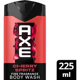 Albert Heijn Axe Cherry fizz + fine fragrance showergel aanbieding