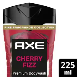 Albert Heijn Axe Cherry fizz + fine fragrance showergel aanbieding