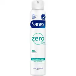 Albert Heijn Sanex Zero% extra control spray aanbieding