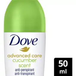 Albert Heijn Dove Anti-transpirant roller komkommer aanbieding