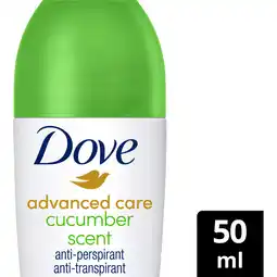 Albert Heijn Dove Anti-transpirant roller komkommer aanbieding