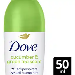 Albert Heijn Dove Anti-transpirant roller komkommer aanbieding
