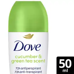 Albert Heijn Dove Anti-transpirant roller komkommer aanbieding
