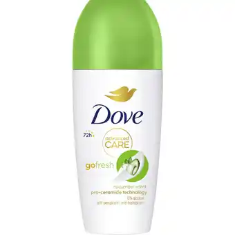 Albert Heijn Dove Anti-transpirant roller komkommer aanbieding