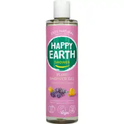 Albert Heijn Happy Earth Pure shower gel lavender ylang aanbieding
