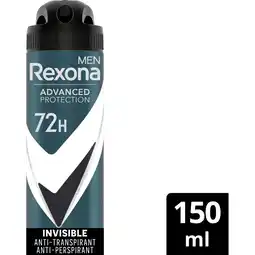 Albert Heijn Rexona Men invisible anti-transpirant spray aanbieding