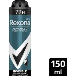 Albert Heijn Rexona Men invisible anti-transpirant spray aanbieding