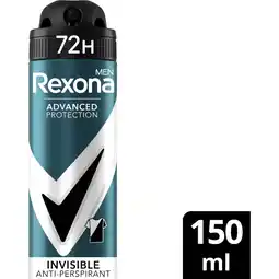 Albert Heijn Rexona Men invisible anti-transpirant spray aanbieding
