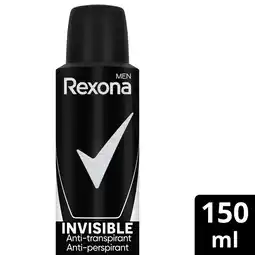 Albert Heijn Rexona Men invisible anti-transpirant spray aanbieding