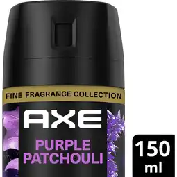 Albert Heijn Axe Purple patchouli deodorant bodyspray aanbieding