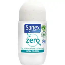 Albert Heijn Sanex Zero% extra control roller aanbieding