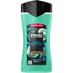 Albert Heijn Axe Aqua bergamot + fine fragrance showergel aanbieding