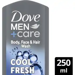 Albert Heijn Dove Men+care cool fresh douchegel aanbieding