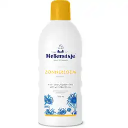 Albert Heijn Melkmeisje Zonnebloem/melk bad & douche aanbieding