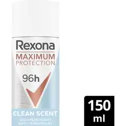 Albert Heijn Rexona Maximum protection clean scent spray aanbieding