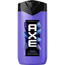 Albert Heijn Axe Blue lavender + fine fragrance showergel aanbieding