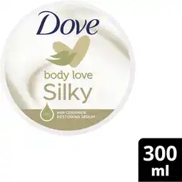 Albert Heijn Dove Nourishing bodycare silky aanbieding