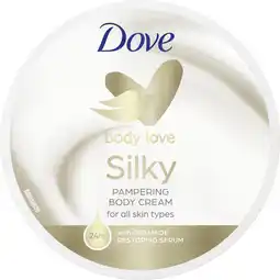 Albert Heijn Dove Nourishing bodycare silky aanbieding